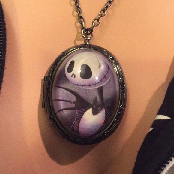 Hot Topic Jewelry - Nightmare before Christmas jack necklace locket